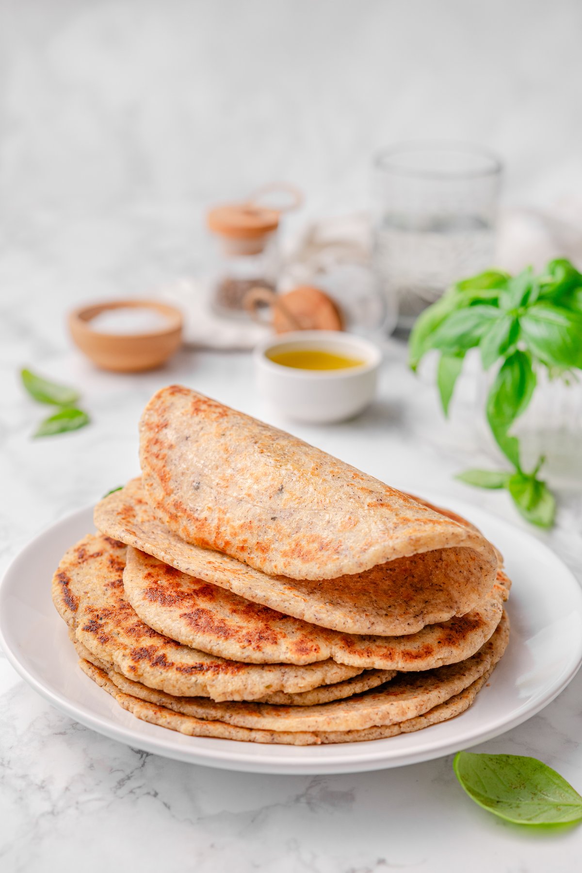 Low-carb flatbread