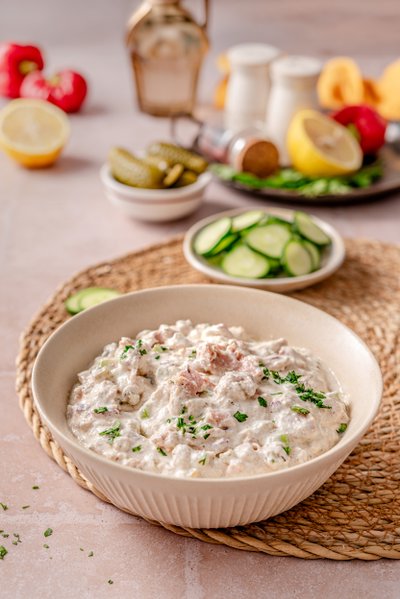 Cottage cheese tuna salad