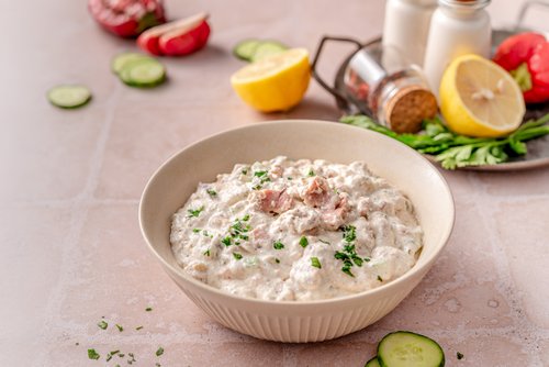 Cottage cheese tuna salad