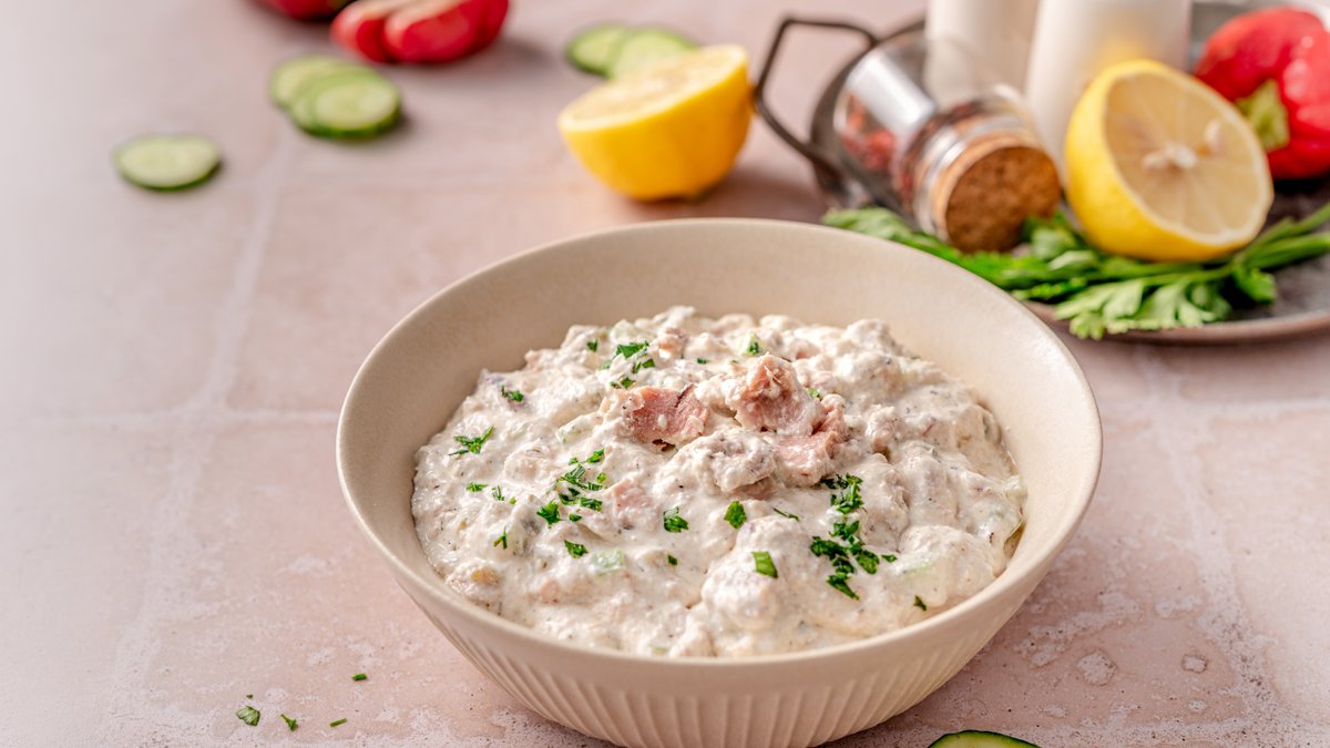 Cottage cheese tuna salad