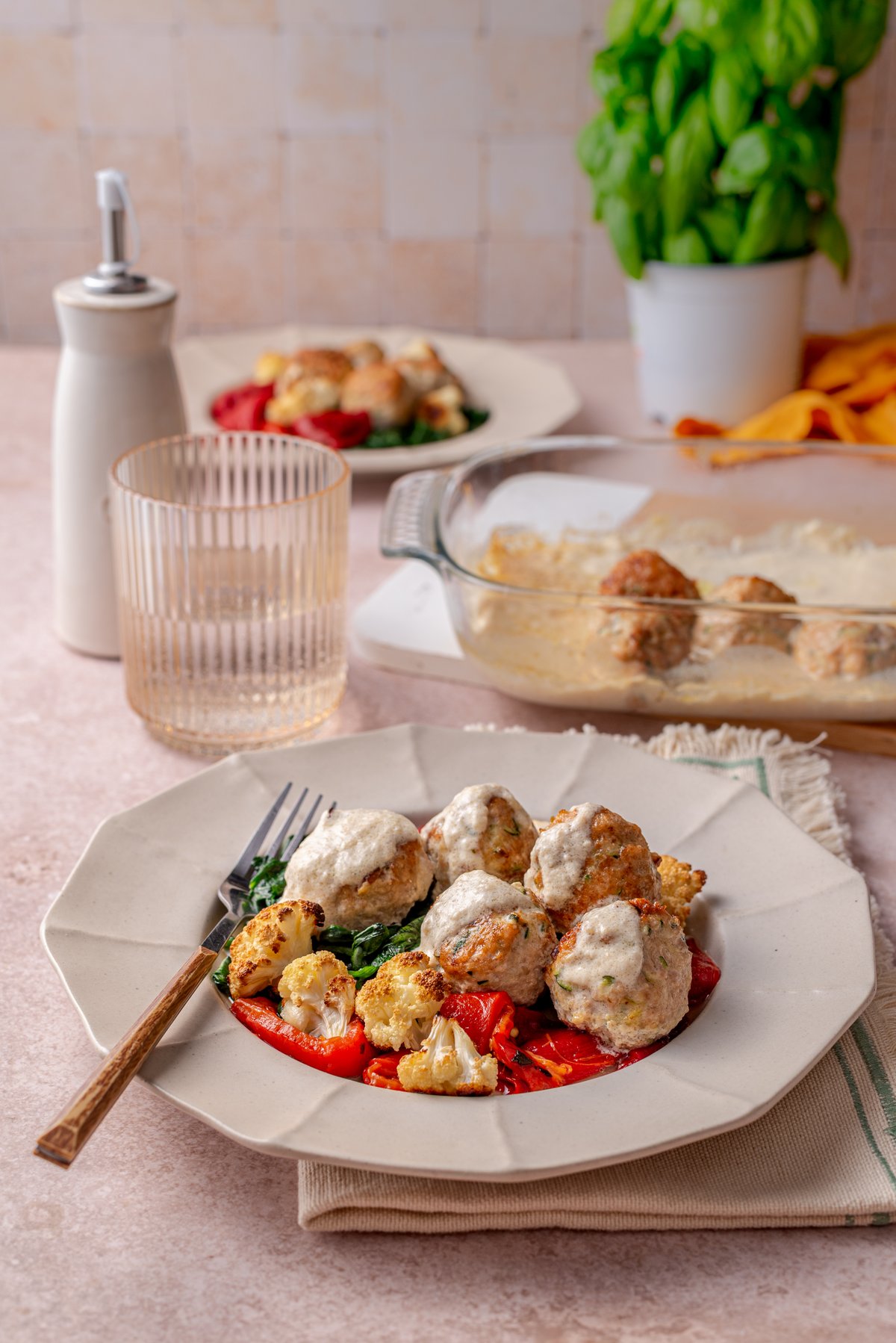 Balkan chicken meatballs (Đulbastije)