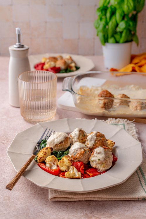 Balkan chicken meatballs (Đulbastije)