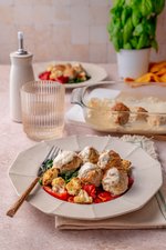 Balkan chicken meatballs (Đulbastije)