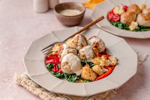 Balkan chicken meatballs (Đulbastije)