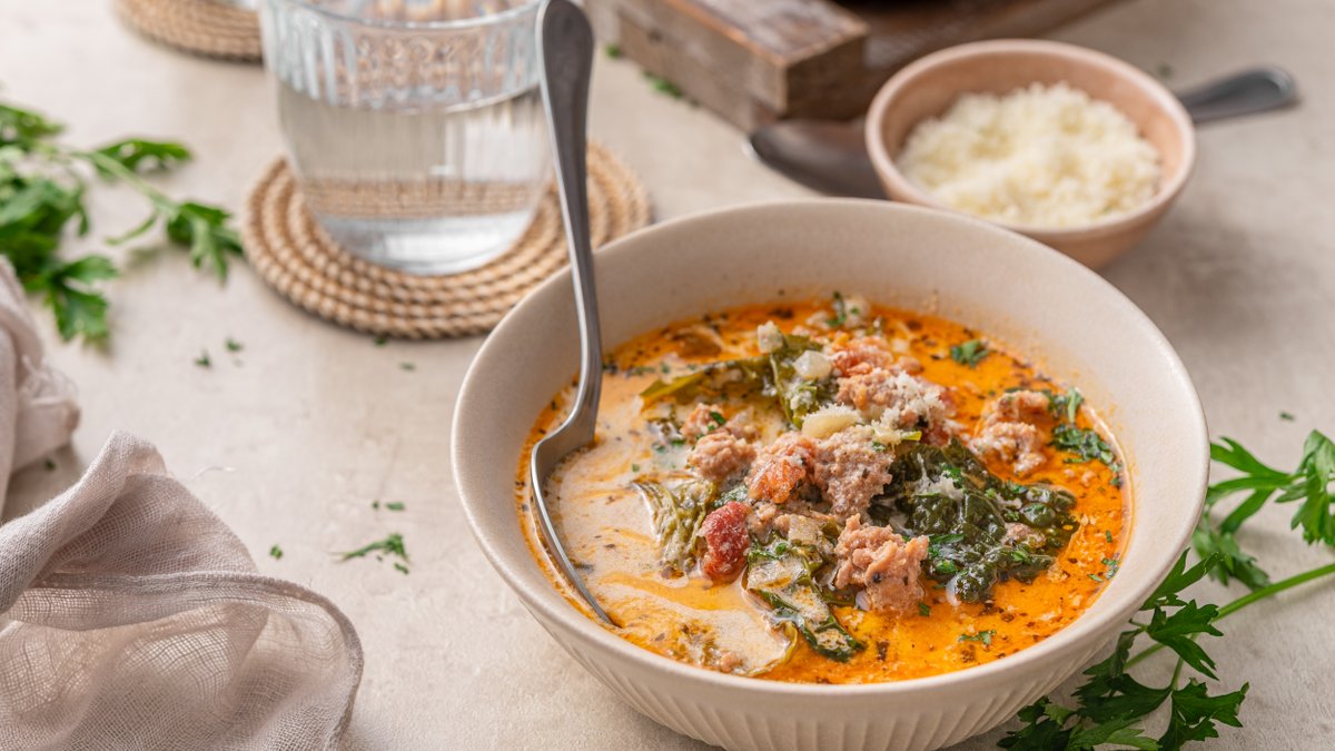 Low carb Tuscan soup
