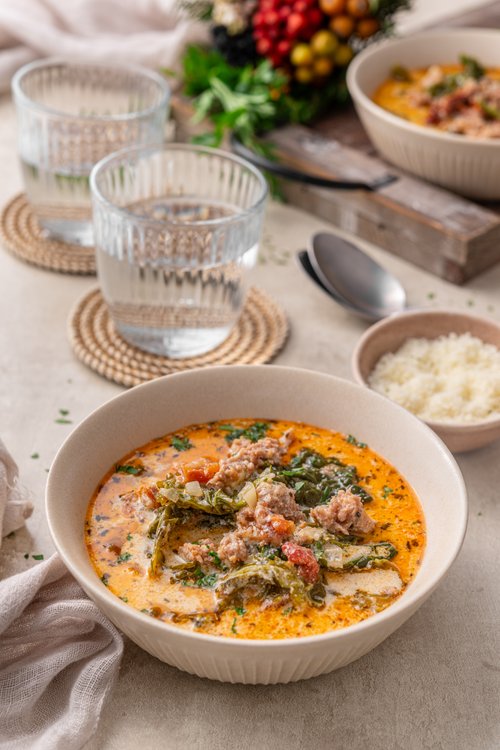 Low carb Tuscan soup