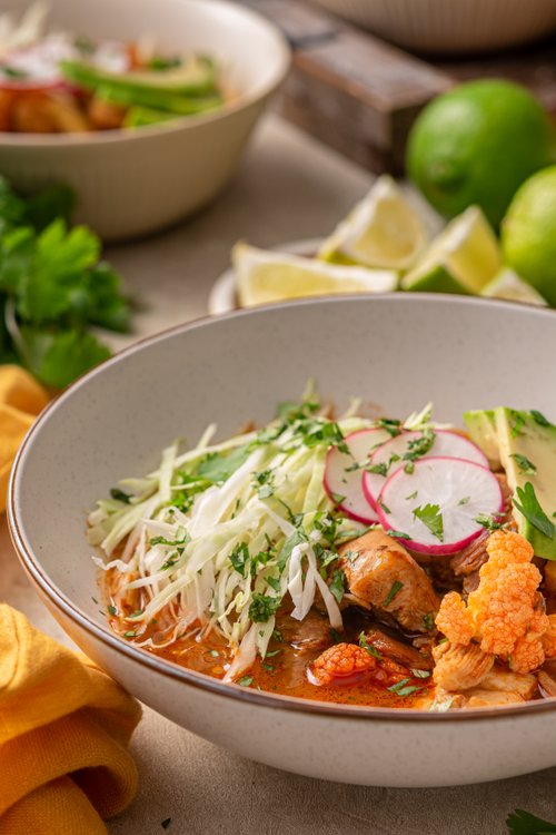 Mexican low carb pozole