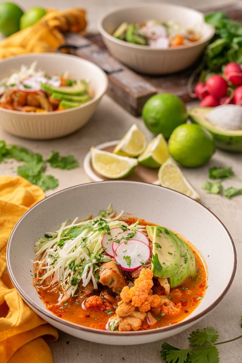 Mexican low carb pozole