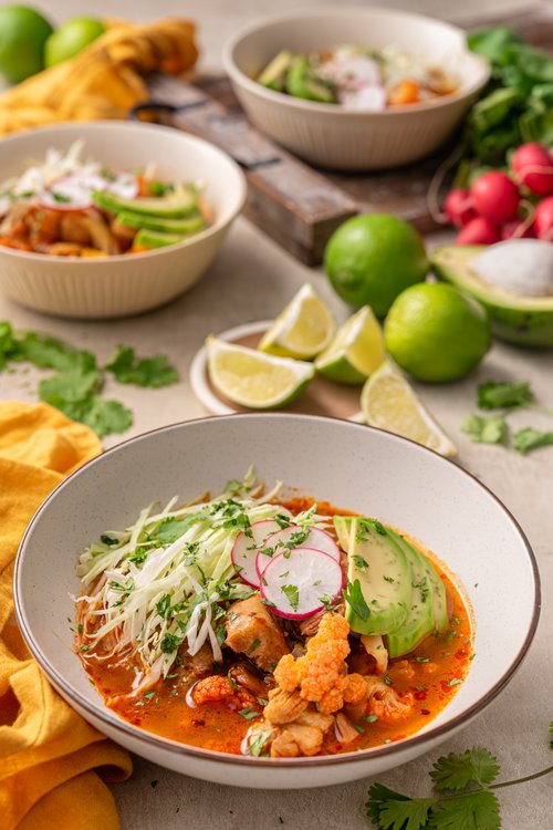 Mexican low carb pozole